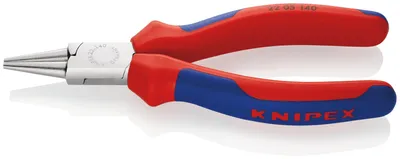 Produktbild von Knipex 22 05 140, Long-nose, Chromium-vanadium steel, Kunststoff, Blue/Red