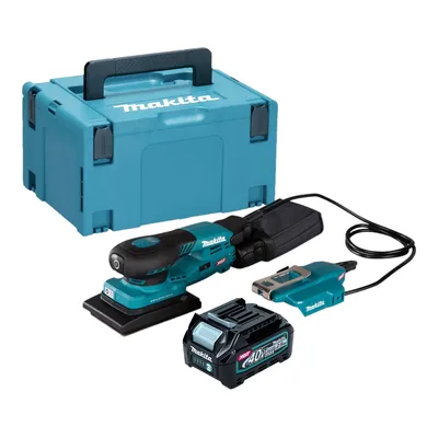 Produktbild von Makita BO 005 CGD101 Akku Schwingschleifer 40 V max. 80 x 130 mm 3,0 mm Hub Brushless + 1x Akku 2,5 Ah + Makpac - ohne Ladegerät