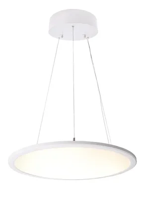Produktbild von KapegoLED 342091 Pendelleuchte LED Panel transparent rund , Weiß