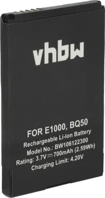 Produktbild von vhbw Akku kompatibel mit Motorola Flipout V1050, V1075, MB511, V980, V360, V361, V235 Handy Smartphone Telefon (700 mAh, 3,7 V, Li-Ion)