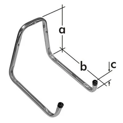 Obrázok produktu pre Držiak garážovej hadice 250x300x90mm - HO - balenie 1 ks