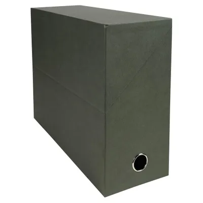 Image de EXACOMPTA Boîte d'archives carton 120 mm vert foncé