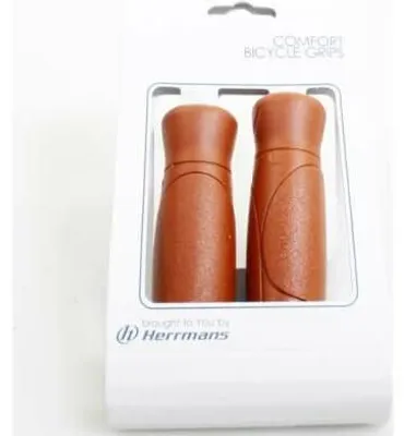 Produktbild von Herrmans Griffe geschnitten 93 120 mm braun
