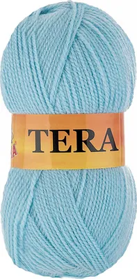 Produktbild von 100g Strickgarn TERA Uni Strickwolle Handstrickgarn Klassikgarn