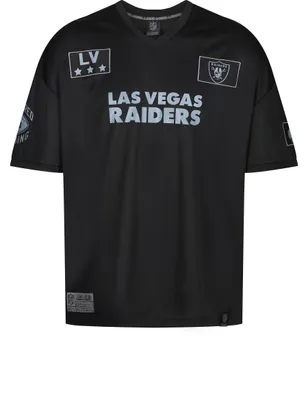 Produktbild von Recovered T-Shirt NFL Raiders LV 20 Oversized im zeitlosen Design Black XL