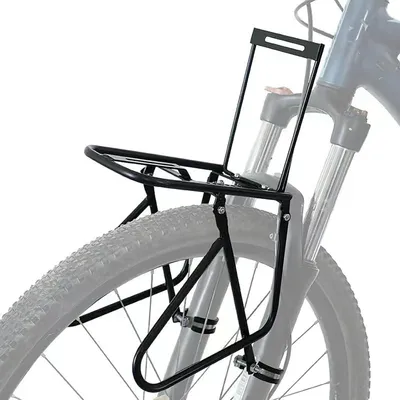 Zdjęcie produktu dla Koszyk rowerowy - Stalowy - Do 20 kg - Czarny