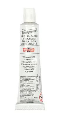 Image de Peinture à la détrempe Koh-i-noor, 16 ml, blanc opaque