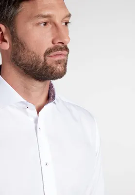 Produktbild von ETERNA MODERN FIT LANGARM HEMD hellblau-weiß strukturiert 3270-12-X15V 41