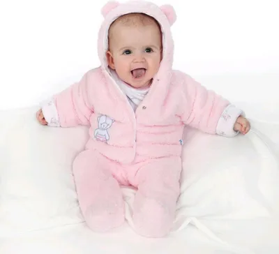Immagine prodotto di Cappotto invernale New Baby Nice Bear rosa, taglia 80 (9-12m)