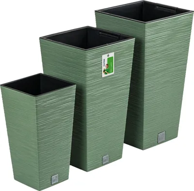 Obrázok produktu pre Kvetináč FURU Square Balcony Box Kvetináč zelený