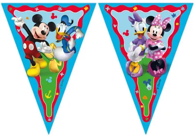 Immagine prodotto di Micky Maus Rock the House Wimpelkette