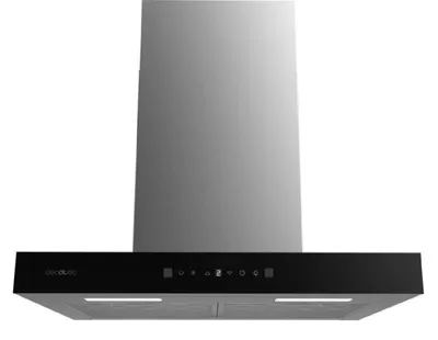 Produktbild von Cecotec Dunstabzugshaube Bolero Flux TT 605500 Glass Black A++
