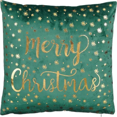 Produktbild von Kussen merry christmas groen - l40xb40xh10cm