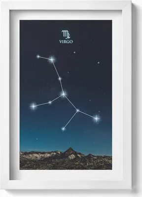 Produktbild von Gerahmtes Kunstwerk– Wandbild mit Rahmen – Gerahmtes Bild  – Wanddekoration – 20x30 cm – Weiß
