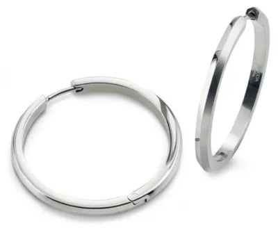 Produktbild von Boccia Damen Creolen 0571-01 Titan