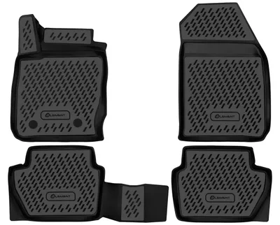 Image de ELEMENT Tapis de sol 3D en caoutchouc compatibles avec Ford EcoSport, à partir de 2014 | 4 pièces
