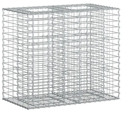 Produktbild von vidaXL Gabionen Hochbeet Silber