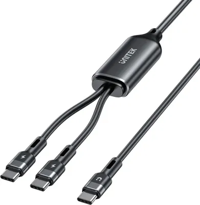 Produktbild von Unitek C14146abk01-1.8m Usb-a-auf-usb-c-kabel Silber  Silber One Size