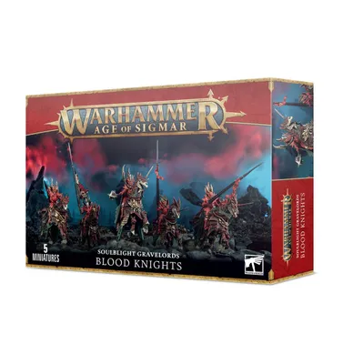 Immagine prodotto di Warhammer Age of Sigmar Soulblight Gravelords Cavalieri del sangue