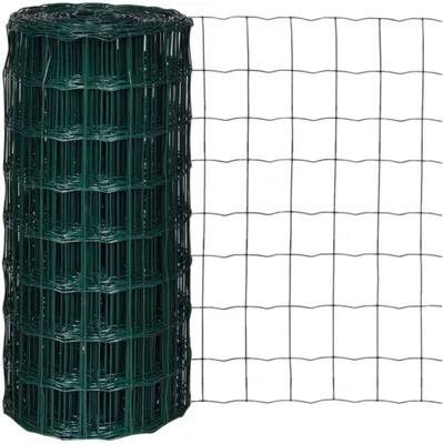 Produktbild von Gartenzaun 10x0,8 m Maschendraht Zaunset Drahtzaun Wildzaun Forstzaun