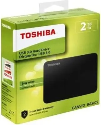 Zdjęcie produktu dla Toshiba Festplatte Canvio Basics, USB 3.0, 2 TB