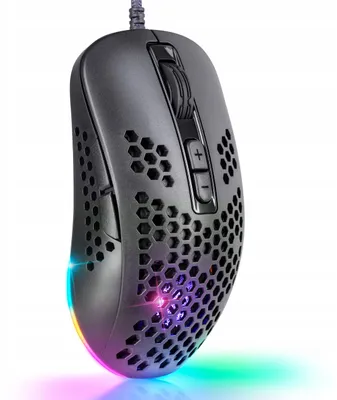 Produktbild von Gaming-Maus, Maus für Gamer 12800Dpi, hochpräzise, leicht Defender WRWU-O3