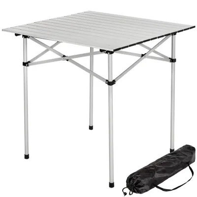 Produktbild von Zusammenklappbarer Aluminium Campingtisch 70 x 70 cm
