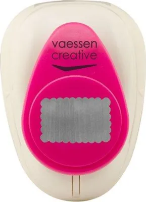 Produktbild von Vaessen Creative | Motivstanzer Rechteck Jakobsmuschel 14x23mm