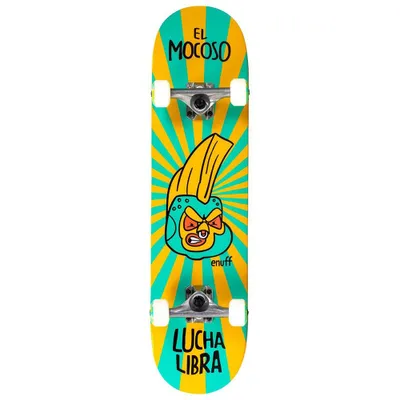 Produktbild von Enuff Skateboard 31,5” Lucha Libre Gelb - Grün