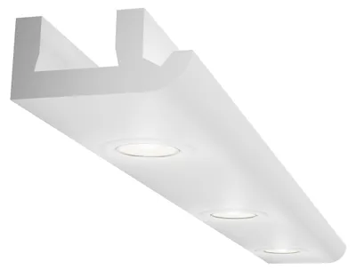 Obrázok produktu pre ELHARE Štukové lišty Bodové LED profilové pásy Nepriame osvetlenie Svetlo XPS LH6B - 80x130mm, 2m