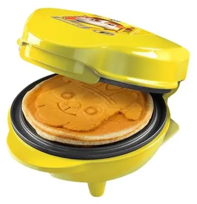 Produktbild von Waffeleisen Paw Patrol Rubble Ø 10cm gelb, Kinder Waffeln, Lizenzprodukt