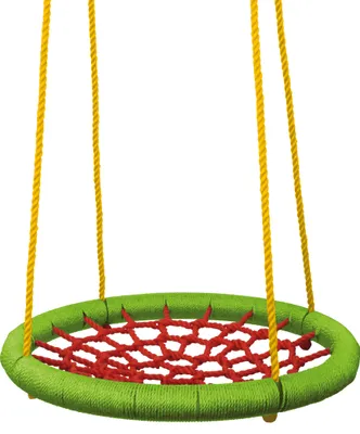 Immagine prodotto di Anello a dondolo Woody Woody (diametro 83 cm) - verde e rosso OLP102191412