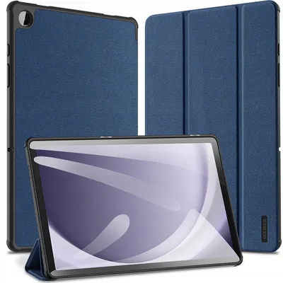 Image de Dux Ducis Domo coque rigide avec Smart Sleep et fonction stand intégrée compatible avec Samsung Galaxy Tab A9 Plus 11" bleu