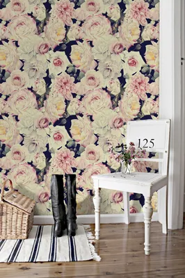 Produktbild von Coloray Fototapete 104x70 cm Latextapete Magicstick - Roses Nighty Climate Vintage