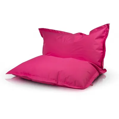 Obrázek produktu pro sedací vak Polyester M Cushion Sack Pouffe - Měkký a pohodlný - Barva: růžová
