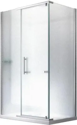 Zdjęcie produktu dla Glaszentrum Hagen - 100x90x195cm - Kabina prysznicowa Hefajstos "Frost" - 8mm