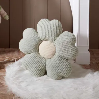 Produktbild von Blütenkissen "Cordsamt", 100% Polyester Maße: Ø 40 cm