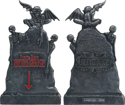 Obrázek produktu pro Sběratelská plaketka Beetlejuice - Gravestone Limited Edition