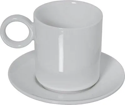 Productafbeelding van Famanu koffiekopjes set van porselein - 6 stuks, 200 ml