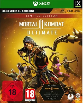 Produktbild von Warner Bros. Games Mortal Kombat 11 Ultimate – Edition Limitée, Xbox One, Multiplayer-Modus, M (Reif), Physische Medien