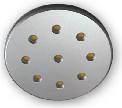 Produktbild von C-Light LED Möbelleuchten Set 12 V D68H5 rund - 5 x 2,2 W warmweiss