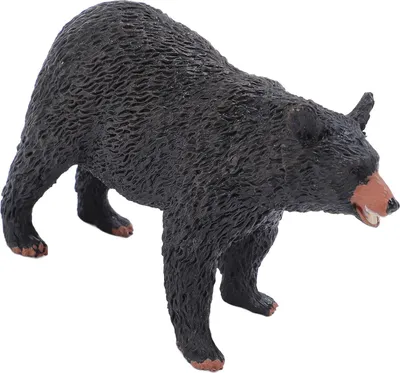 Immagine prodotto di Orso nero modello Divertenti figure realistiche di animali selvatici Giocattoli didattici Decorazioni da tavolo per la casa