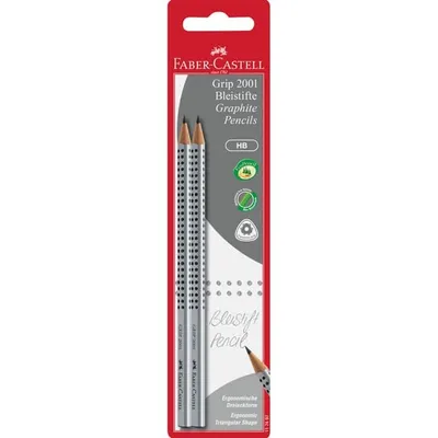 Immagine prodotto di FABER-CASTELL Bleistift Grip 2001 HB 2x BK