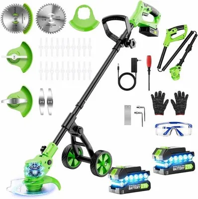 Productafbeelding van Accu-grastrimmer als bosmaaier en graskantensnijder