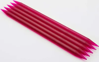 Produktbild von Nadelspiel TRENDZ 3,50 mm 15 cm rot 5 St