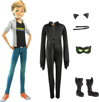 Produktbild von Miraculous Puppe Adrien m. 2 Outfits