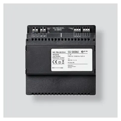 Produktbild von Siedle NG 706-30/33-0 Netzgerät Schwarz 210010267-00