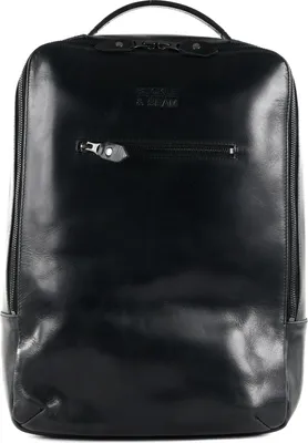 Produktbild von Buckle & Seam Lederrucksack Leon - BLACK/Stripes
