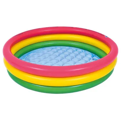 Immagine prodotto di Piscina gonfiabile per bambini 3 anelli 100 x 22 cm