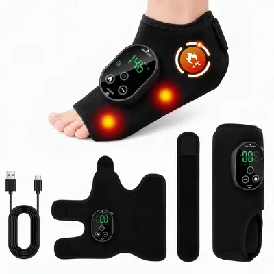 Productafbeelding van Voetmassageapparaat 3-in-1 met 3 massagefuncties, 6 warmtestanden, 3 programma's, voor ontspanning